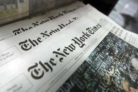 The New York Times print editions